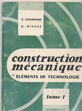 Cours : Construction Mécanique1