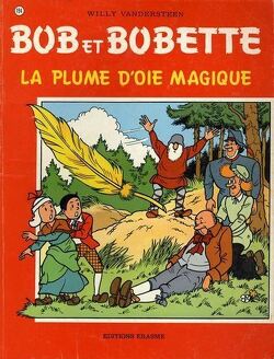 Couverture de Bob et Bobette, Tome 194 : La plume d'oie magique