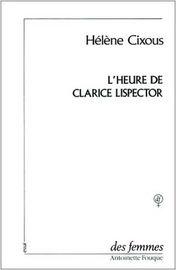 Couverture de L'Heure de Clarisse Lispector