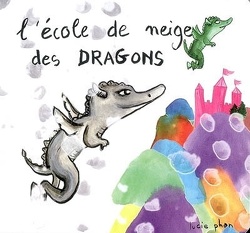 Couverture de Les Dragons, Tome 2 : L'École de neige des dragons