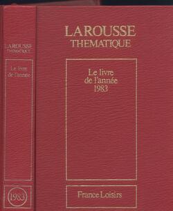 Couverture de Larousse Thématique : Le Livre de l'année 1983