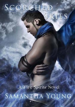 Couverture de Fire Spirits, Tome 2 : Scorched Skies