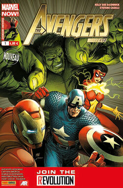 Couverture de Avengers Universe (1re série) Tome 1 : Le Pari 