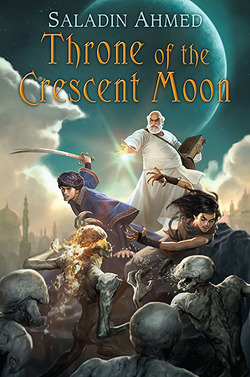 Couverture de The Crescent Moon Kingdoms, Tome 1 : Throne of the Crescent Moon