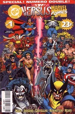 Couverture de DC versus Marvel N°1