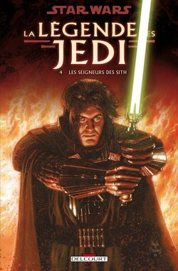 Couverture de Star Wars - La Légende des Jedi, Tome 4 : Les Seigneurs des Sith