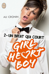 couverture Girl Heart Boy, Tome 2 : Un bruit qui court
