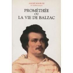 Couverture de Prométhée ou la vie de Balzac