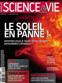 Couverture de Science & Vie, Numéro 1119 : Le Soleil en panne !