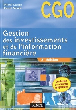 Couverture de Gestion des investissements et de l'information financière : processus 4 et 5