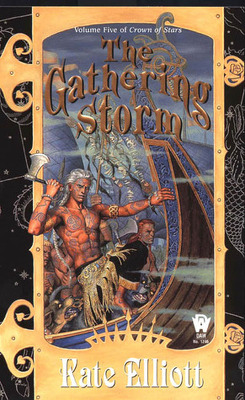 Couverture de La Couronne d'Étoiles, Tome 5 : The Gathering Storm