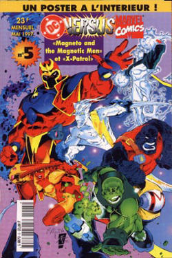 Couverture de DC versus Marvel N°5