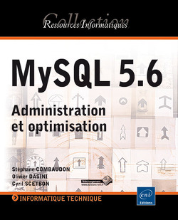 Couverture de MySQL 5.6 Administration et optimisation