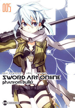 Couverture de Sword Art Online, tome 5: Phantom Bullet