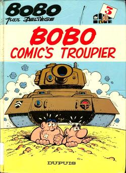 Couverture de Bobo, Tome 3 : Bobo comic's troupier
