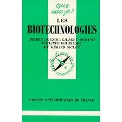 Couverture de Les biotechnologies