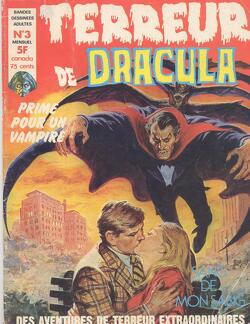 Couverture de Terreur de Dracula N°3