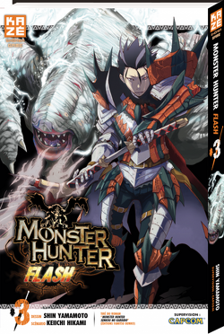 Couverture de Monster Hunter Flash, Tome 3