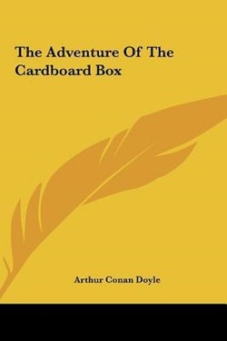 Couverture de The Adventure of the Cardboard Box