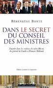 Dans le secret du conseil des ministres