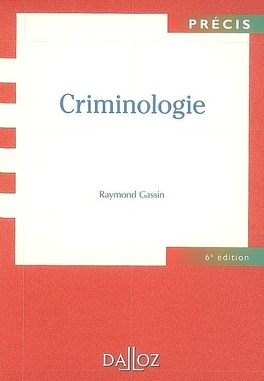 Couverture du livre : Criminologie