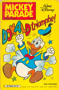 Couverture de Mickey Parade, N° 22 : Donald Triomphe !