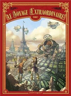 Couverture de Le Voyage extraordinaire, Tome 2 : Cycle 1 - Le Trophée Jules Verne 2/3