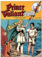 Couverture de Prince Valiant, Tome 3 : La cour du Roi Arthur