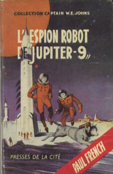 Couverture de L'Espion robot de Jupiter-9