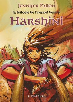 Couverture de La trilogie de l'enfant démon, tome 3 : Harshini
