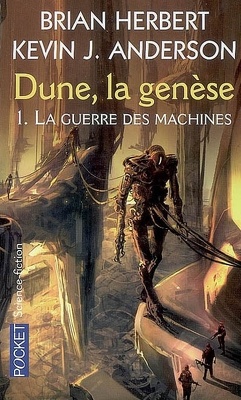 Couverture de Dune, la genèse, Tome 1 : La Guerre des machines