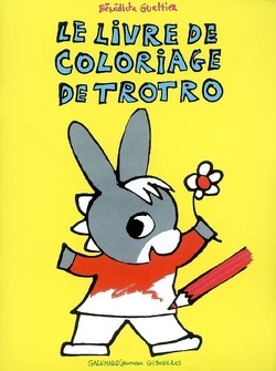 Couverture de Le livre de coloriage de Trotro