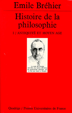 Couverture de Histoire de la Philosophie, tome 1 : Antiquité et Moyen-Age