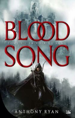 Couverture de Blood Song, Tome 1 : La Voix du sang