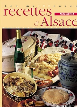 Couverture de Les meilleures recettes d'Alsace