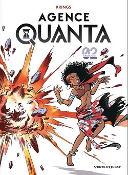 Couverture de Agence Quanta, tome 2 : Krakatoa !
