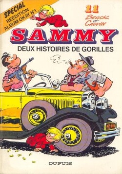 Couverture de Sammy, tome 11 : Deux histoires de gorilles