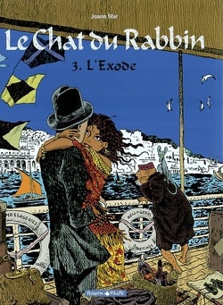 Couverture de Le Chat du rabbin, Tome 3 : L'Exode
