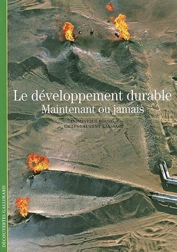 Couverture de Le développement durable : maintenant ou jamais