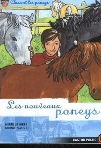 Couverture de Clara et les poneys, Tome 2 : Les Nouveaux Poneys