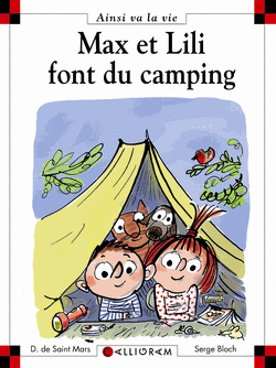 Couverture de Max et Lili, Tome 102 : Max et Lili font du camping