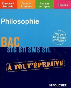 Couverture de Philosophie, bac STG, STI, SMS, STL