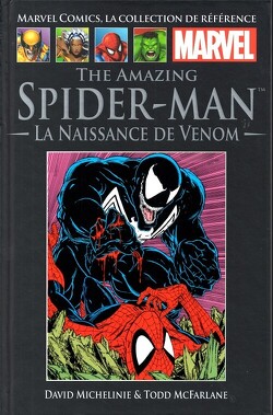 Couverture de Marvel Comics - La collection (Hachette), Tome 5 : The Amazing Spider-Man : La Naissance de Venom