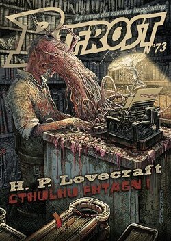 Couverture de Bifrost N°73 : H.P. Lovecraft : Cthulhu Fhtagn !