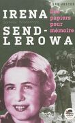 Irena Sendlerowa : Des Papiers Pour Mémoire