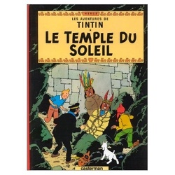 Couverture de Les Aventures de Tintin, Tome 14 : Le Temple du Soleil