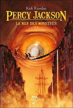 Couverture de Percy Jackson, Tome 2 : La Mer des monstres