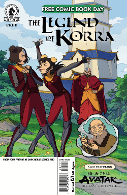 Couverture de The Legend of Korra Clearing the Air