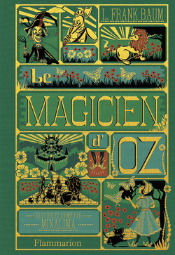 Couverture de Le Magicien d'Oz (Illustré par Minalima)