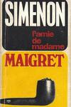 couverture L'Amie de madame Maigret